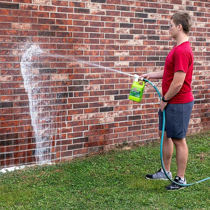 Mold Armor FG51164 E-Z House Wash, Hose End Sprayer, 64-Ounce, green/yellow