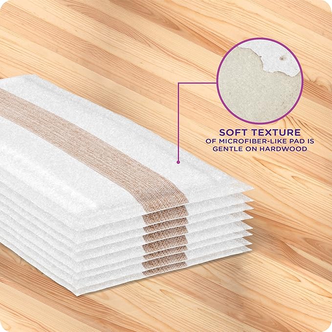 Swiffer WetJet Mops for Floor Cleaning, Hardwood Floor Cleaner Spray Mop Pad Refill, 20 Count