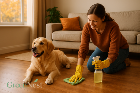 fall-ready with a pet-safe cleaning routine