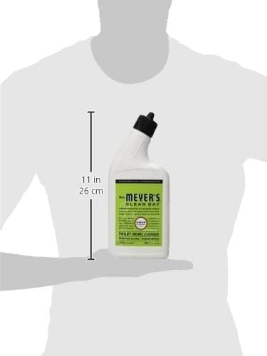 MRS. MEYER'S CLEAN DAY Lemon Verbena Toilet Bowl Cleaner, 24 Fl Oz. (Pack of 6)