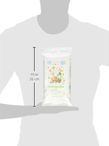 Babyganics Toy, Table & Highchair Wipes, 25 Count, 3 Pack