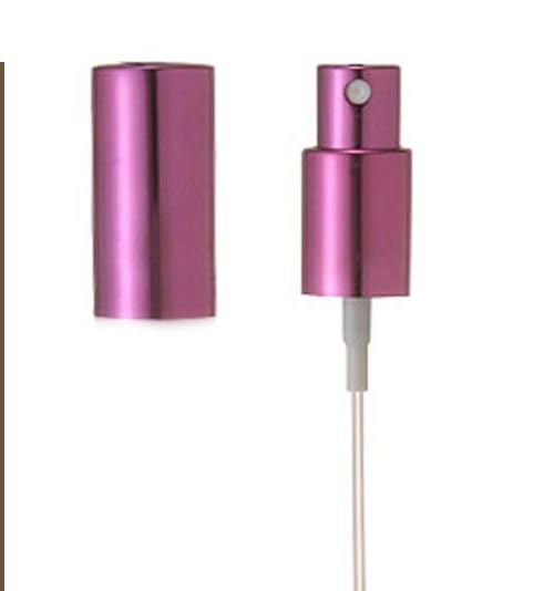 Clear Glass 30 ml. Diamond Spray Perfume Bottle. Fine Mist Perfume Cologne Atomizer for Essential Oil Aromatherapy Perfume Cologne Refillable (1 oz. 12 Bottles, Purple)