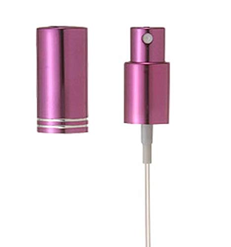 Clear Glass 30 ml. Diamond Spray Perfume Bottle. Fine Mist Perfume Cologne Atomizer for Essential Oil Aromatherapy Perfume Cologne Refillable (1 oz. 12 Bottles, Purple)