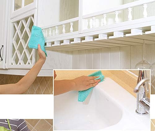 JEBBLAS Reusable Handi Wipes Disposable Cleaning Cloths Dish Towels and Dish Cloths Reusable Towels,Handy Cleaning Wipes, 50 Count/Pack, Green
