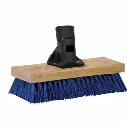 SWOPT 10” Premium Multi-Surface Scrub Brush Head — Cleaning Head Interchangeable with All SWOPT Cleaning Products for More Efficient Cleaning and Storage — Clean Driveways, Decks, and Siding