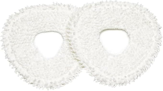 Washable Reusable Mopping Pads for Narwal Freo Z Ultra, Freo X Ultra,Freo, J3,J4,J4 lite,J5, Xiaoyao001, Strong Stain Removing Wipes Cloth Pads Premium Microfiber,White (2-Pack)