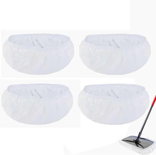 8"x15" Mop Replacement Head Compatible with O Cedar Hardwood Floor'N More Microfiber Mop- Reusable Mop Pads Refill Cotton Cloth Mop Covers for Wet and Dry Use - 15x8 Inch - 4 Pack