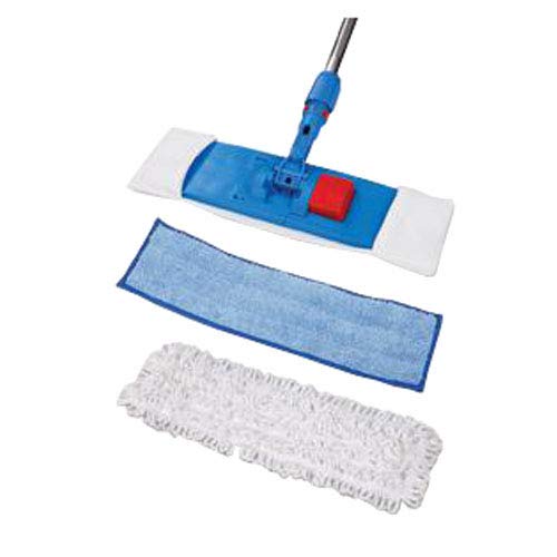 TASK0300 Quick Task Microfibre Flat Mop Cover, Blue