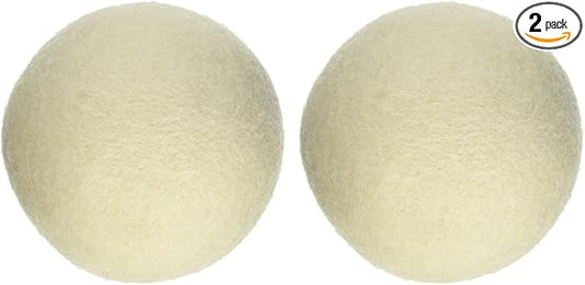 Woolzies Wool Dryer Ball Natural Fabric Softener, 6 Count (Pack of 2)