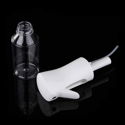 Continuous Spray Bottle for Hair - Empty Ultra Fine Water Mist Sprayer for Hairstyling, Salons, Cleaning, Plants, Misting & Skin Care(6.8OZ-2PACK, Clear)
