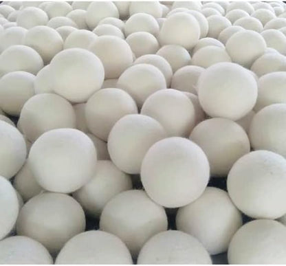 6-Pack Natural Organic Wool Dryer Balls - Reusable Premium Natural Fabric Softener for Replaces Dryer Sheets. Saves Drying Time and Cut Energy Costs. EJ-2037