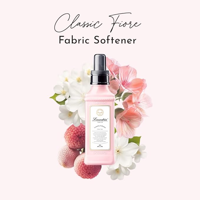 Laundry Softener Classic Fiore, 2pk - Fabric Softener Liquid - Plant-Based Liquid Softener - Laundry Scent Boosters - Laundry Fabric Softener - Fabric Scent Softener, Health & Household