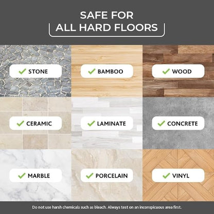 O-Cedar Hardwood Floor 'N More 3-Action Flip Mop Head Replacement | Machine Washable | Reusable | Microfiber Refill | Removes 99% of Bacteria