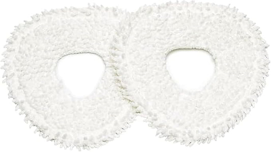 Washable Reusable Mopping Pads for Narwal Freo Z Ultra, Freo X Ultra,Freo, J3,J4,J4 lite,J5, Xiaoyao001, Strong Stain Removing Wipes Cloth Pads Premium Microfiber,White (2-Pack)