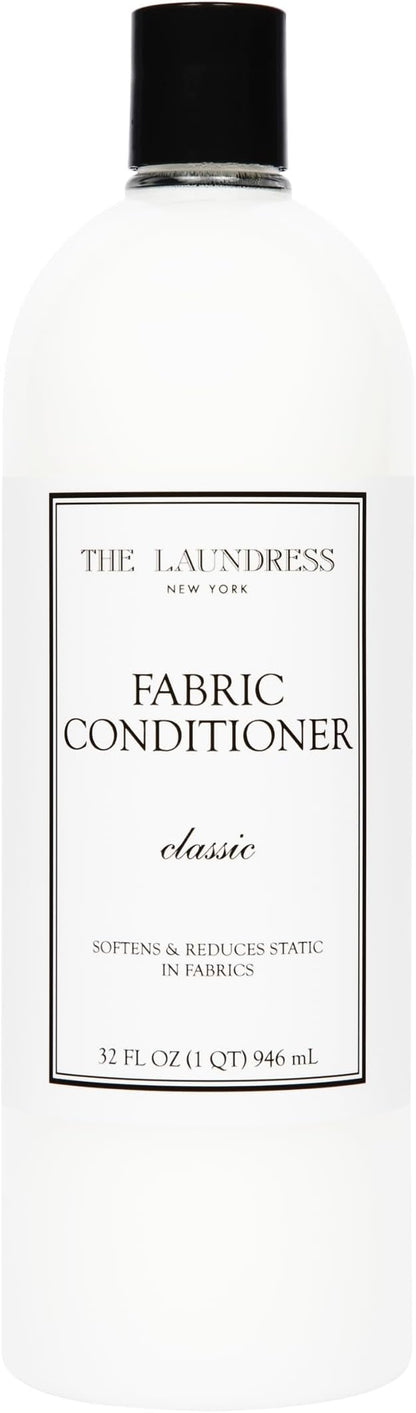 The Laundress Fabric Conditioner Classic, Fabric Softener Liquid, Concentrated, 32 Fl Oz, Soften Fabrics, Reduces Static