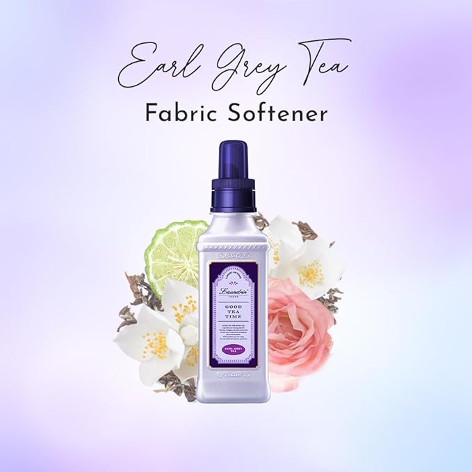 Laundry Softener Earl Grey Tea, 2pk - Fabric Softener Liquid - Eco-Friendly & Plant-Based Softener - Household Laundry Scent Boosters - Laundry Fabric Softener - Fabric Scent Softener
