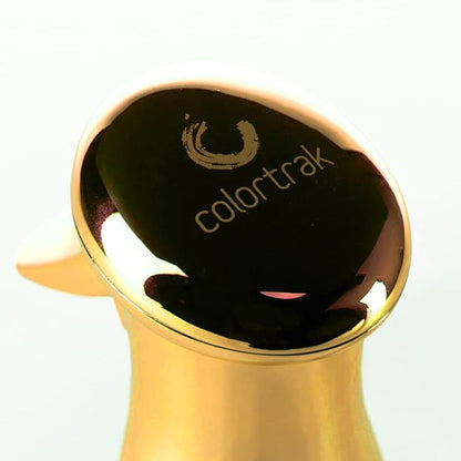 Colortrak Luminous Spray Bottle, 250ml/8.5oz Bottle with Full 360° Distribution, Easy-Use Pump, Quick View Window to Monitor Water Level, Eco-Friendly, Gold