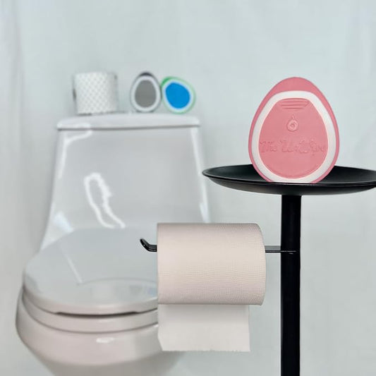 – Textured, Portable, Septic-Safe Tush Cleaning Instead of Flushable or Baby Wipes, Pink