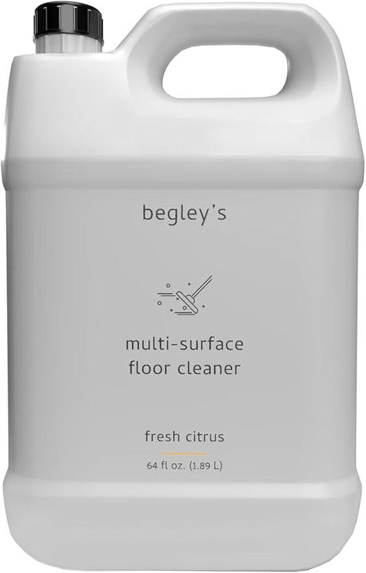 Begley's Multi Surface Floor Cleaner, Fresh Citrus Scent, 64 oz