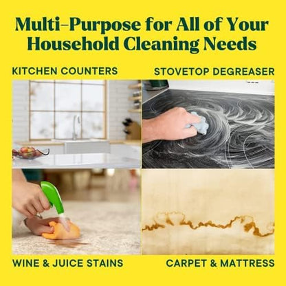 Oxy Citrus Stain Remover and All-Purpose Cleaner - Plant-based Multi-Purpose Cleaning Spray, Perfect for Mattress, Carpet, Floors, Restrooms, Kitchen, Countertops, and More - 32 oz