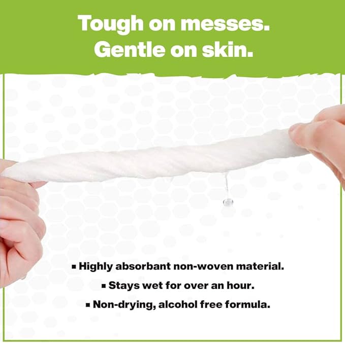 Crocodile Cloth Industrial Hand & Tool Cleaning Wipes - Heavy-Duty 10" x 15" Size Multi-Surface Cleaning Wipes, 100 Count Per Package. Water Based Solution with Extreme Cleaning Power. Safe on Skin.