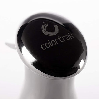 Colortrak Luminous Spray Bottle, 250ml/8.5oz Bottle with Full 360° Distribution, Easy-Use Pump, Quick View Window to Monitor Water Level, Eco-Friendly, Silver