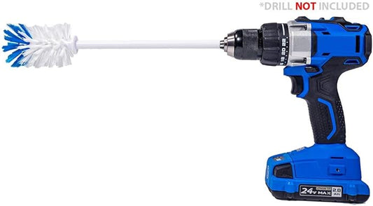 Bottle Brush - Drill Accessory - Clean Water Bottles, Coffee Mugs, Cups, Pots, Glasses, Jars, Blenders & Pitchers