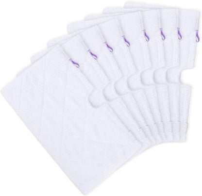KEEPOW Steam Mop Replacement Pads for Shark Steam Pocket Mop S3500 Series S3501 S3601 S3550 S3901 SE450 S3801CO S3601D S2901 S2902, 8 Pack