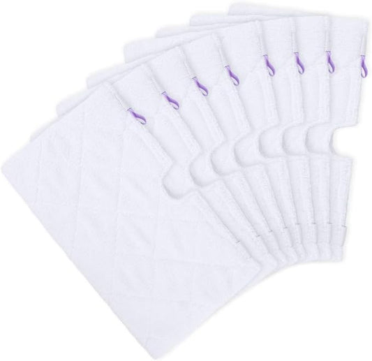 KEEPOW Steam Mop Replacement Pads for Shark Steam Pocket Mop S3500 Series S3501 S3601 S3550 S3901 SE450 S3801CO S3601D S2901 S2902, 8 Pack