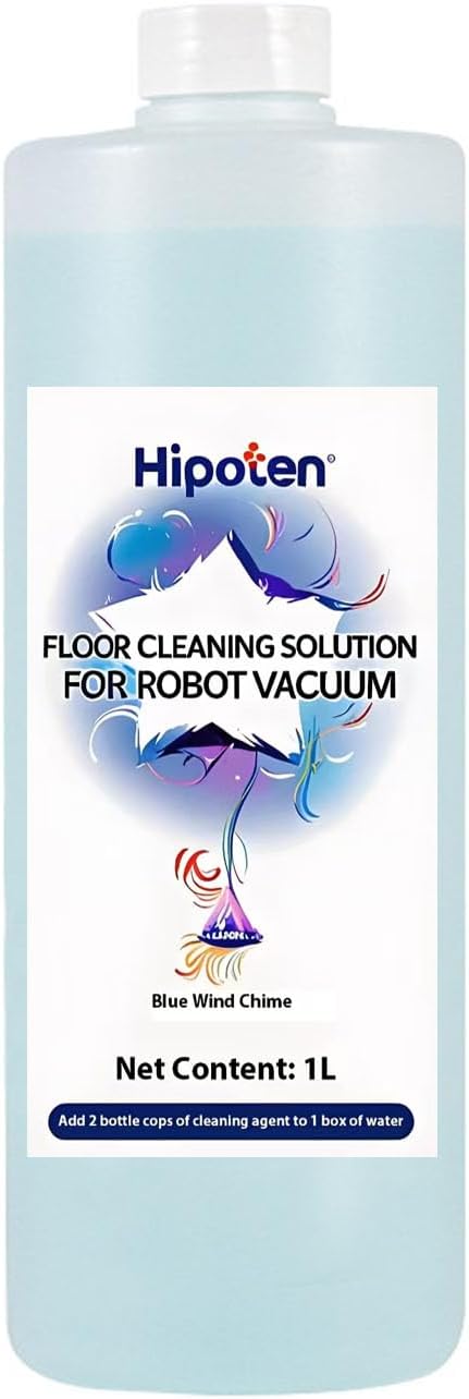 1000ml Floor Cleaner,Compatible with ECOVACS DEEBOT Robot Vacuum And Mop, Deep Cleans for Multiple Hard Floors,，Residue-Free, Safe for All Floors & Pets
