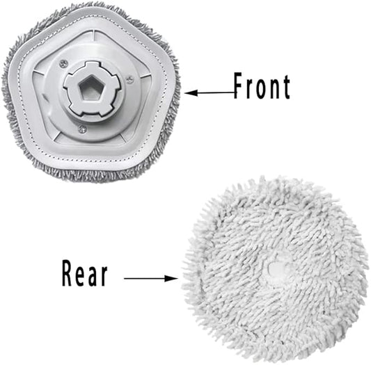 Wet Mopping Pads For Dreametech W10 for Dreame w10 Robot Vacuum Replacement Accessories,Parts Replacement Mop Cloths