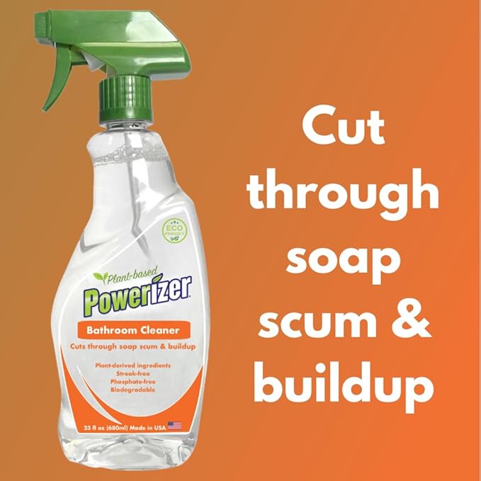 Plant Based Bathroom Tile Toilet and Shower Cleaner Spray (1)