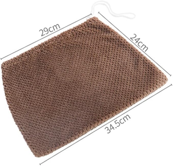 2PCS Reusable Floor Cleaning Cloth Broom Replacement Cloth Cotton Mop Pad Lazy Broom Cover Washable Duster Mopping Refills for Wet & Dry Floor Cleaning(Random Color)