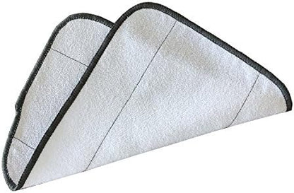 Microfiber Replacement Mopping Cloths Mop Pads Compatible with iRobot Braava 380 380t 320 321 Mint 4200 4205 5200 5200C Robotic Vacuum Cleaners (5 Wet & 5 Dry)