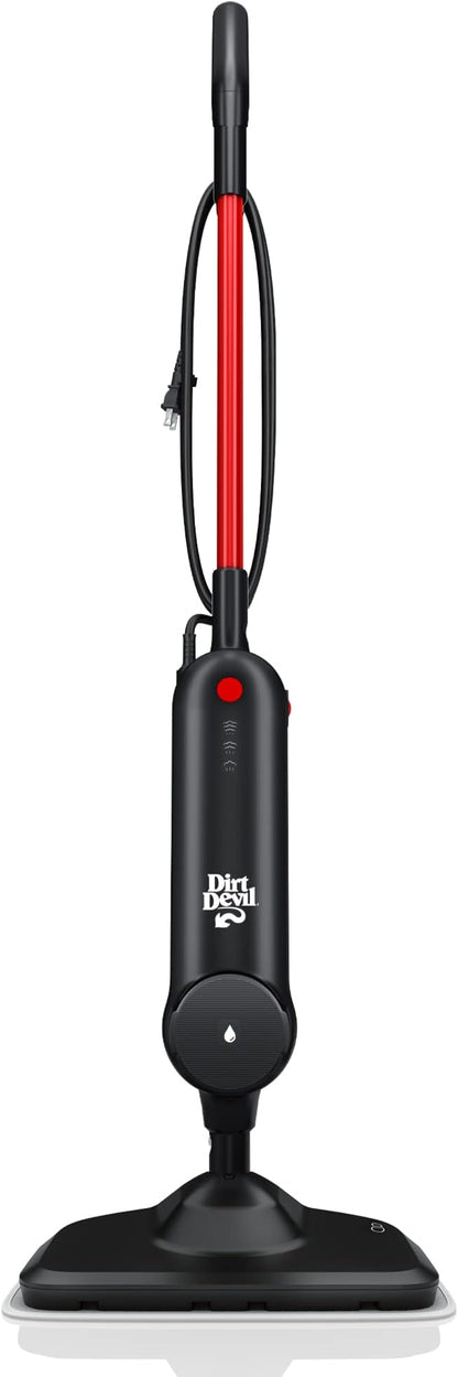 Dirt Devil Steam Mop, Hard Floor Cleaner Machine, 3-Mode Steam Cleaner Machine, Ready to Use in 30 Seconds, Ideal for Hardwood, Vinyl, Tile, Grout and More