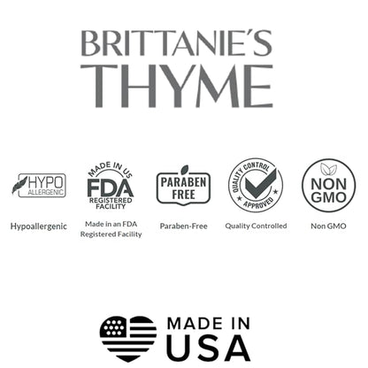 Brittanie’s Pure Castile Liquid Soap Refill, Unscented, 32 Ounce Pack of 2 | Dish Soap, Hair & Body, Home, Gentle and Pure, Made with Natural Luxurious Oils, Vegan & Gluten Free Non-GMO