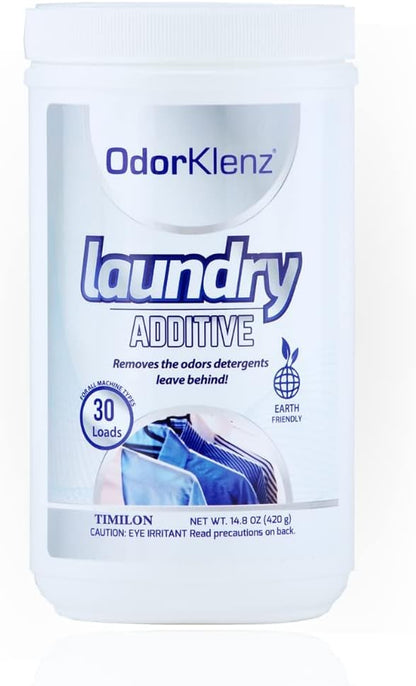 Laundry Additive Odor Remover, Powder, 30 Loads | Laundry Odor Eliminator for Strong Odors | Smoke Odor, Chemical Odors, Pet Odors & New Clothes Smell | Unscented and Non-Toxic