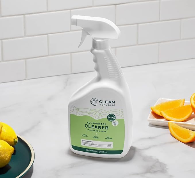 All-Purpose Cleaner, Daily Use Cleaning Spray for Kitchens, Bathrooms, and More, 32 Fluid Ounce Bottle, 12-Pack