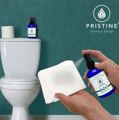 Toilet Paper Spray - As Seen on Shark Tank, More Natural Personal Cleansing Wipes & Flushable Wet Wipes Alternative, Spray Toilet Paper to Create Flushable Wipe, Original, 32 fl oz Refill