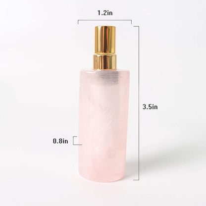 small crystal spray bottle, perfume spray, fine mist spray, (pink1)