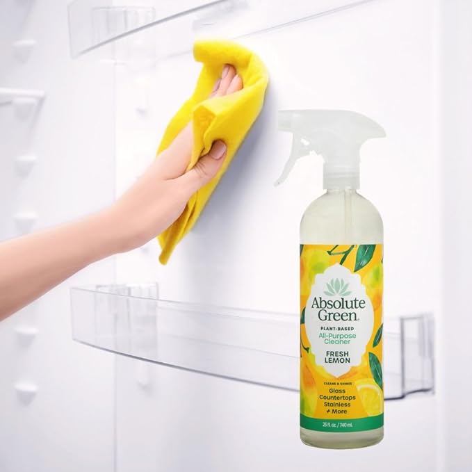 All Purpose Cleaner Spray, Non-Toxic, Kitchen, Bath, Countertop, Stainless, Safe around Kids + Pets, Natural Lemon Scent, 25 oz (1 Pack)