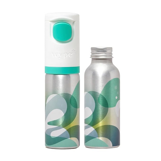 Wype | Starter Kit & Refill Bundle | Toilet Roll Gel | Flushable Wet Wipe Alternative | Holiday Essentials | 1 x Applicator + 2 x Refills (100ml) | 500 Wipes