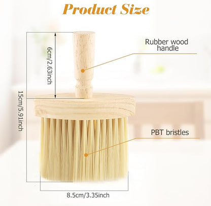4pcs Wooden Window Groove Cleaning Brushs Soft Bristles Wood Handle Dust Brush Crevice Tool Brush for Keyboard Car Corners Gaps Home Removal Dust
