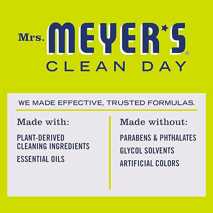 MRS. MEYER'S CLEAN DAY All-Purpose Cleaner Spray, Lemon Verbena, 16 Fl. Oz - Pack of 3