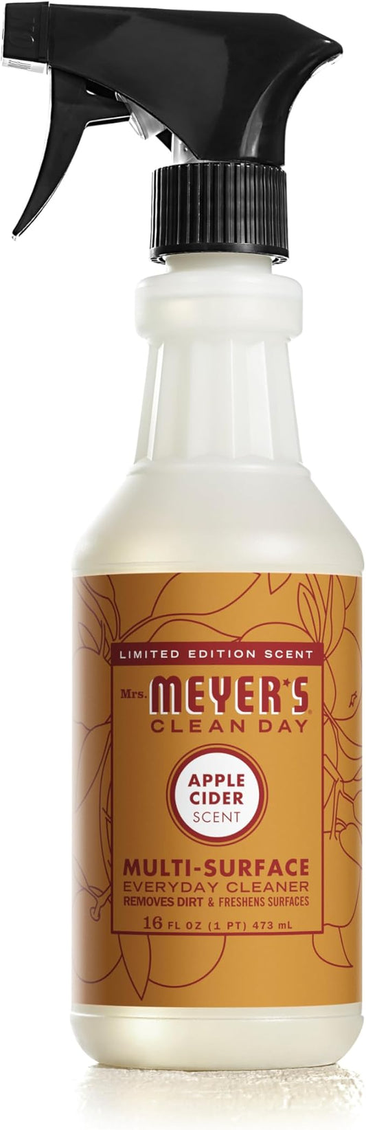 MRS. MEYER'S CLEAN DAY All-Purpose Cleaner Spray, Apple Cider, 16 Fl oz