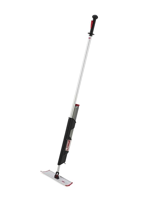 Suncast 58" Fluid Mopping System with 16" Rocker Frame, Bucket-Less Design for Easy and Efficient Cleaning, Ideal for Commercial and Residential Use, Made in The USA