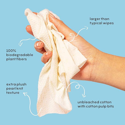 Calm Line Deodorant Wipes - 15ct Unscented Deodorant for Women w/Zinc, Prebiotics & Papaya - Individually Wrapped - Sweat Wipes for Gentle Brightening, Odor Control & Cleansing