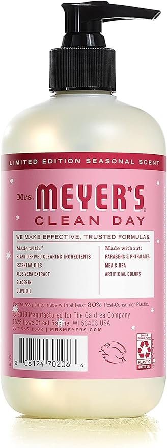 MRS. MEYER'S CLEAN DAY Variety, 1 Mrs. Meyer's Liquid Hand Soap, 12.5 OZ, 1 Mrs. Meyer's Liquid Dish Soap, 16 OZ, 1 CT (Peppermint)