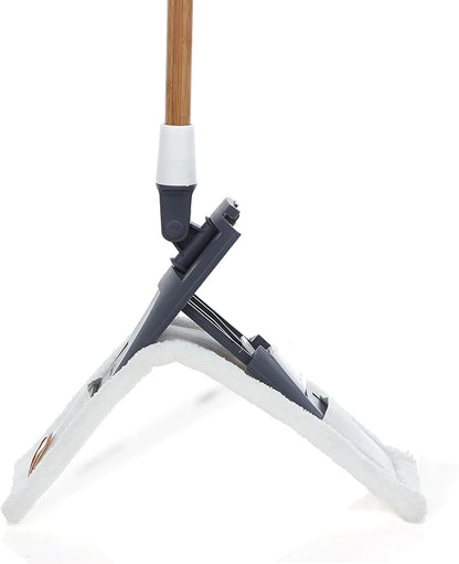 Full Circle Mighty Mop 2-in-1 Wet/Dry Microfiber Head, White