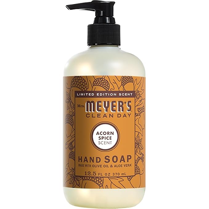 MRS. MEYER'S CLEAN DAY Variety, 1 Mrs. Meyer's Liquid Hand Soap, Apple Cider, 12.5 OZ, 1 Mrs. Meyer's Liquid Dish Soap, Apple Cider, 16 OZ, 1 CT
